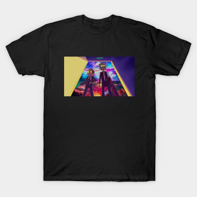 SPACE T-Shirt by Deon_Hill_Draws